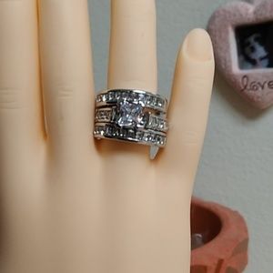 MOTHER'S DAY SALE 😁Princess Cut Diamonique Ring
